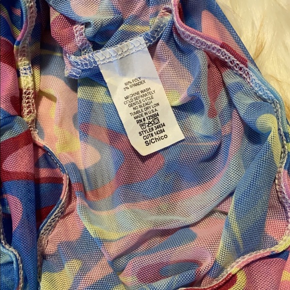 Fashion Nova, Bodysuit Multi Color, Size:S - Picture 4 of 6